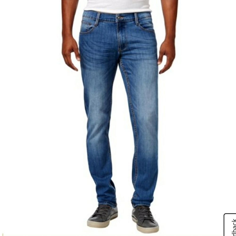 Ring Of Fire Mens SandWash Faded Slim Jeans40X32